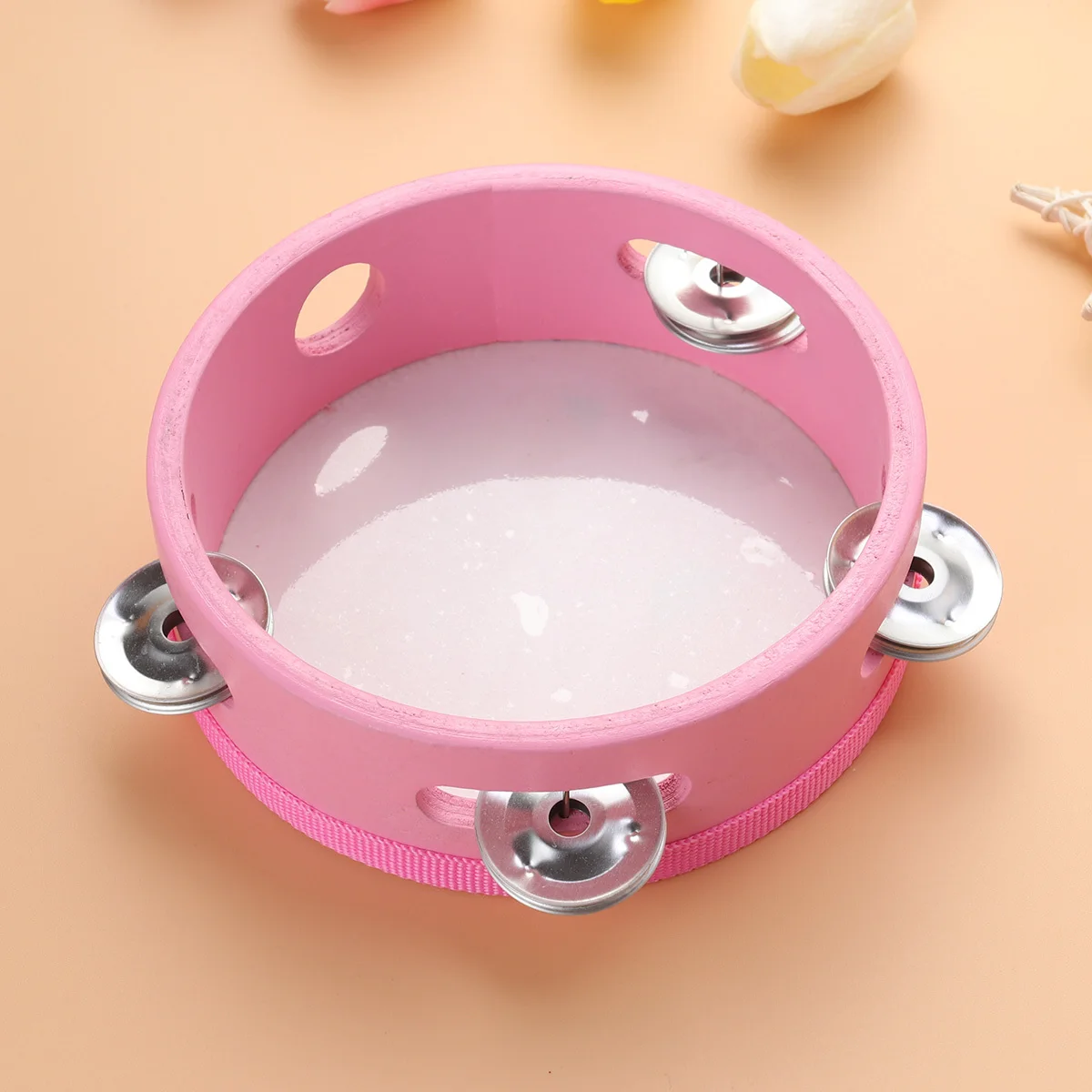 15Cm Wooden Drum Tambourine For Kids Educational Kids Educational Music Instrument Fun Party Activity (Strawberry)
15Cm Wooden Drum Tambourine For Kids Educational Kids Educational Music Instrument Fun Party Activity (Strawberry)