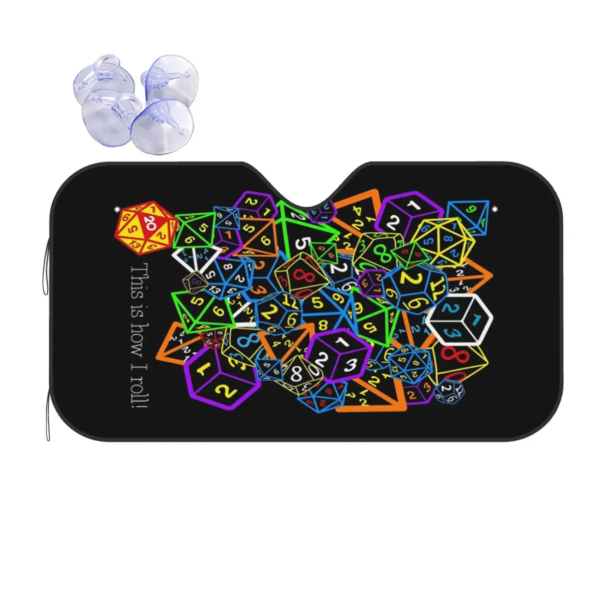 D&D (Dungeons And Dragons) - This Is How I Roll Sunshade Windscreen Car Front Windshield Window Sun Visor Accessories Covers
D&D (Dungeons And Dragons) - This Is How I Roll Sunshade Windscreen Car Front Windshield Window Sun Visor Accessories Covers
