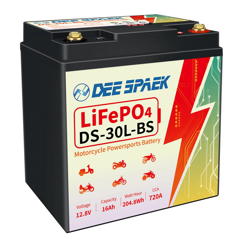 30L-BS LiFePO4 Motorcycle Engine Starter Battery 12V 20Ah CCA 720A Lithium Iron Motorbike Start Battery LFP With BMS YTX30L-BS
30L-BS LiFePO4 Motorcycle Engine Starter Battery 12V 20Ah CCA 720A Lithium Iron Motorbike Start Battery LFP With BMS YTX30L-BS