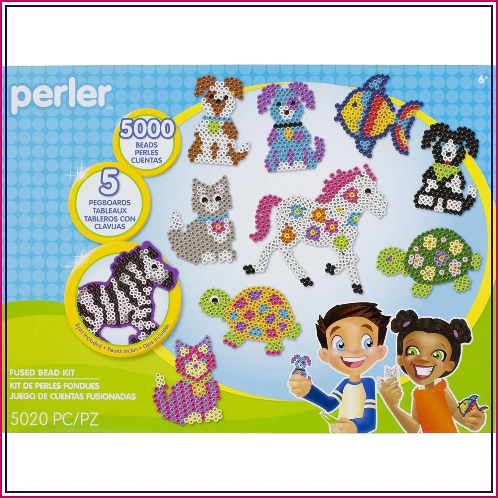 5020 Pcs Perler Beads Kit: Pet Parade, Create Dogs, Cats, & More with Pegboards, Tweezers, Ironing Paper
5020 Pcs Perler Beads Kit: Pet Parade, Create Dogs, Cats, & More with Pegboards, Tweezers, Ironing Paper