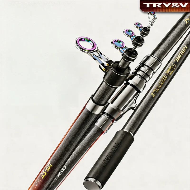 TRUVEX 3.6m 3.9m 4.2m 4.5m Telescopic Surf Spinning Rod 24T Carbon Foldable Guides Anti Slip EVA Handle Saltwater Fishing Pole
TRUVEX 3.6m 3.9m 4.2m 4.5m Telescopic Surf Spinning Rod 24T Carbon Foldable Guides Anti Slip EVA Handle Saltwater Fishing Pole