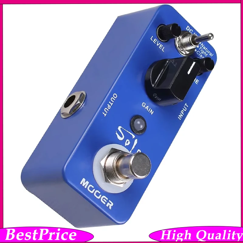 MOOER SOLO Guitar Effect Pedal - High-Gain Distortion with 3 Modes (Natural/Tight/Classic) True Bypass Full Metal Shell
MOOER SOLO Guitar Effect Pedal - High-Gain Distortion with 3 Modes (Natural/Tight/Classic) True Bypass Full Metal Shell
