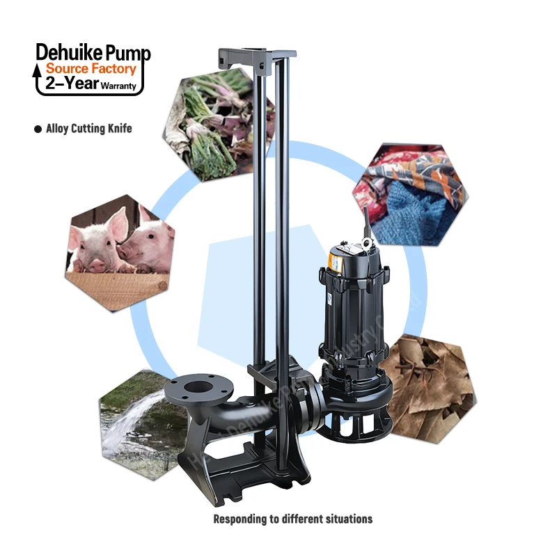 High Pressure High Flow Suction Sludge Pumps Submersible Sewage Pump
High Pressure High Flow Suction Sludge Pumps Submersible Sewage Pump