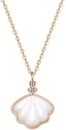 HYJYGM White Shell Pendant Necklace for Women Jewelry Shell Clavicle Necklace Valentine Gift
HYJYGM White Shell Pendant Necklace for Women Jewelry Shell Clavicle Necklace Valentine Gift
