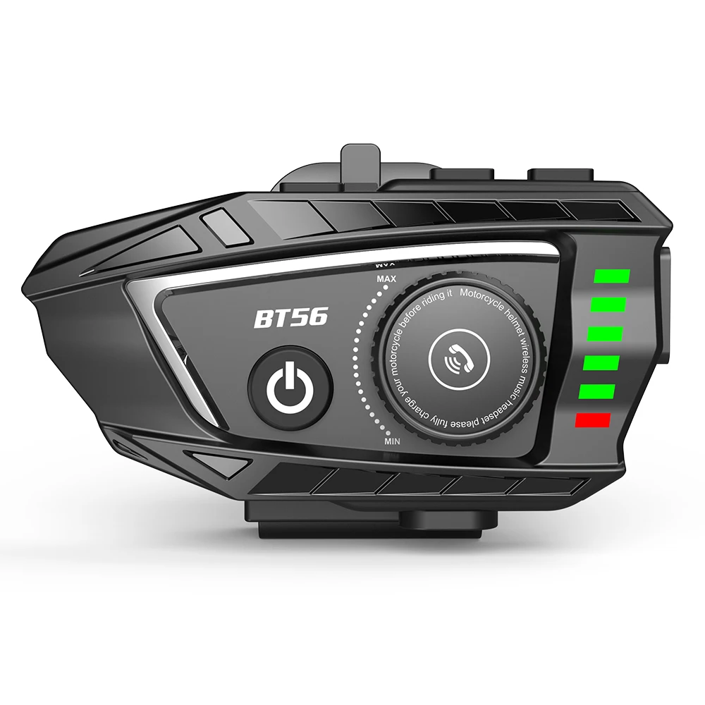 Новая модель Bluetooth-гарнитуры BT56 для мотоциклов, беспроводная гарнитура с аккумулятором 1000 мАч
Новая модель Bluetooth-гарнитуры BT56 для мотоциклов, беспроводная гарнитура с аккумулятором 1000 мАч