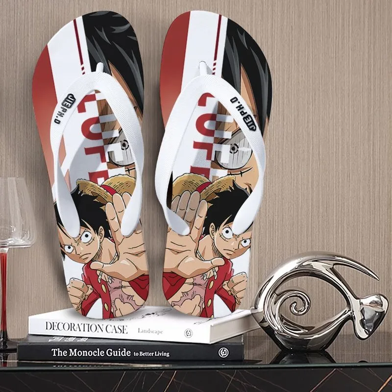 Новые Аниме One Piece Luffy Мультфильм Креативные ПВХ шлепанцы летние модные индивидуальные уличные дома парные противоскользящие шлепанцы
Новые Аниме One Piece Luffy Мультфильм Креативные ПВХ шлепанцы летние модные индивидуальные уличные дома парные противоскользящие шлепанцы