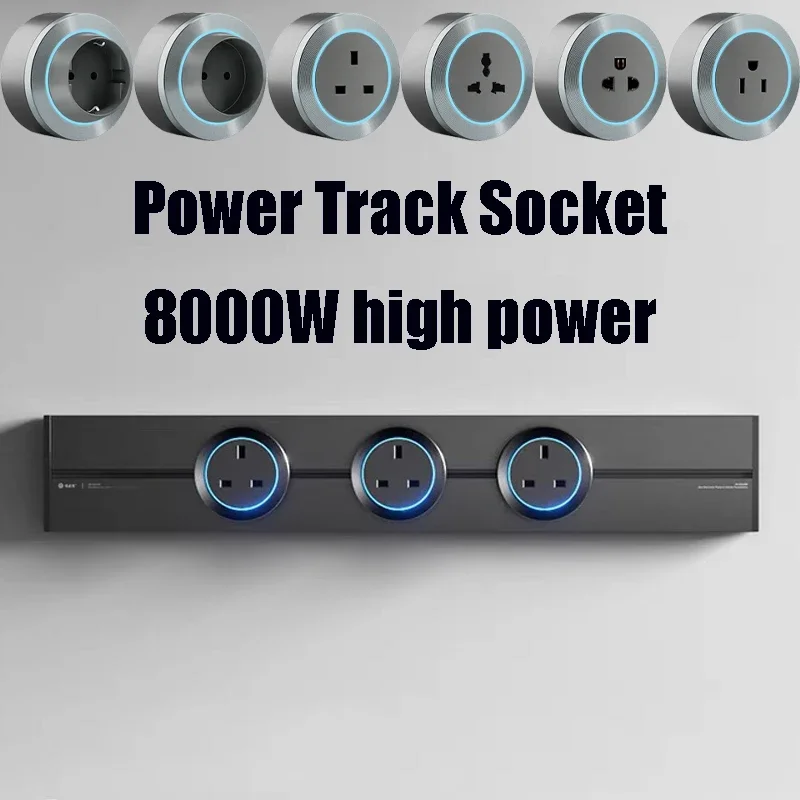 Rail Socket,UK EU US FR Standard Round Romovable Adapter Home Kitchen Meeting Wall Mounted/embedded Power Track Socket With Usb
Rail Socket,UK EU US FR Standard Round Romovable Adapter Home Kitchen Meeting Wall Mounted/embedded Power Track Socket With Usb