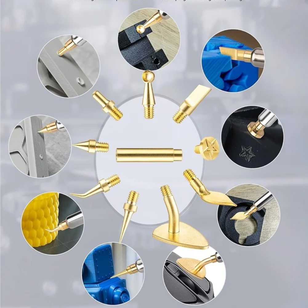 17PCS Brass Soldering Iron Tips Set For TS100 And 936 Stations 3D Printing Engraving Nozzles DIY Repair Tools 2026 New
17PCS Brass Soldering Iron Tips Set For TS100 And 936 Stations 3D Printing Engraving Nozzles DIY Repair Tools 2026 New