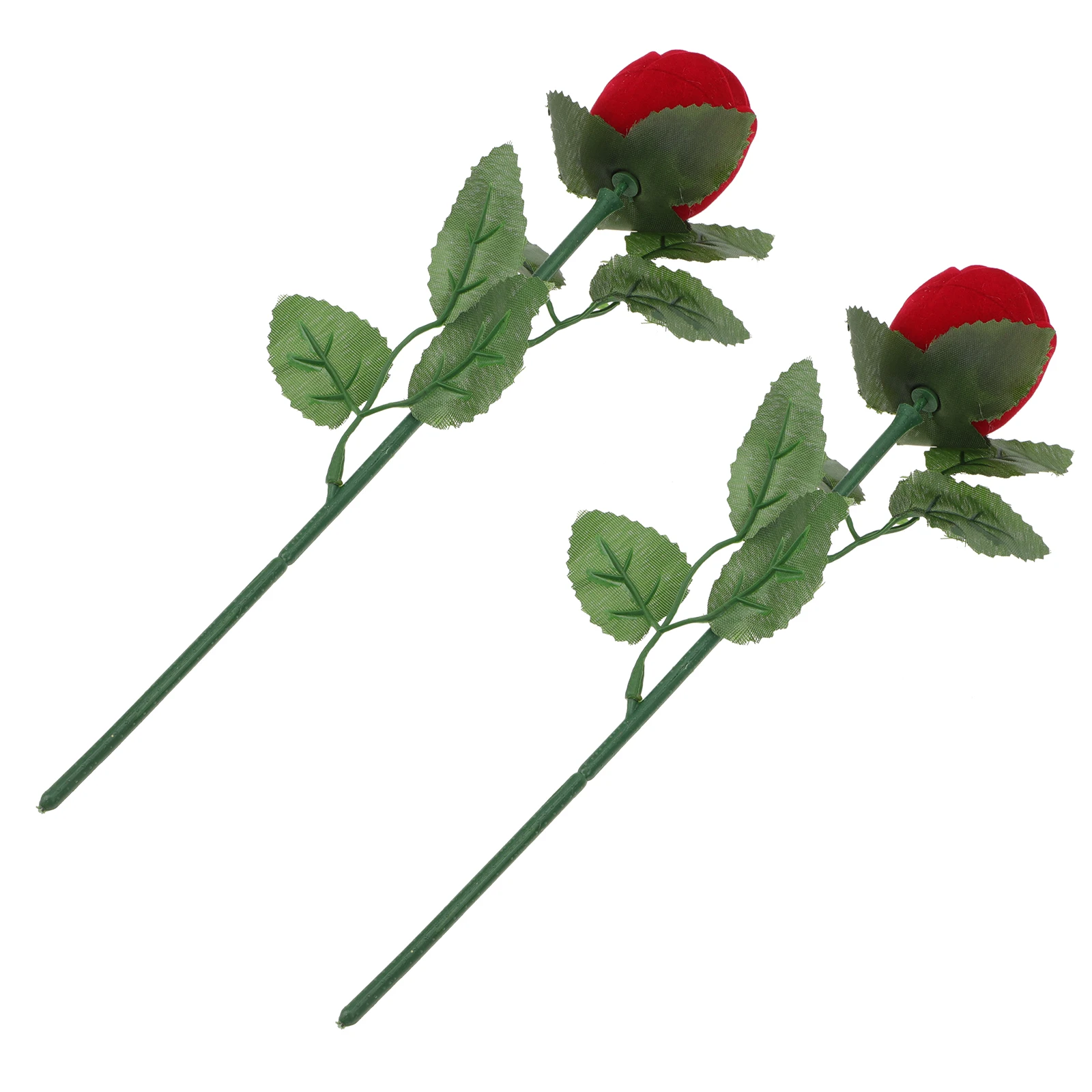 2 Pcs Rose Ring Box Leaves for Wedding Gifts Valentine's Day Jewelry Case Storage Proposal Ring Box Container
2 Pcs Rose Ring Box Leaves for Wedding Gifts Valentine's Day Jewelry Case Storage Proposal Ring Box Container