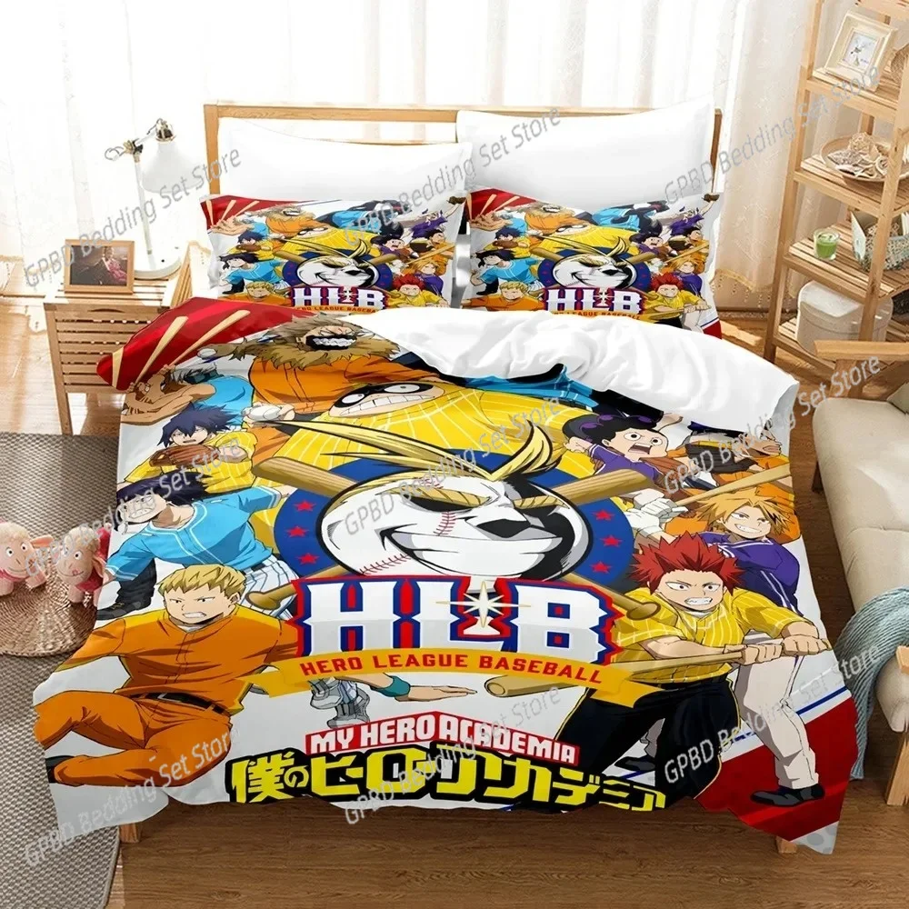 New My Hero Academia Bedding Set Japan Anime Soft Bedclothes Single Double Queen Twin Full Size Duvet Cover Teens Boys Bed Linen
New My Hero Academia Bedding Set Japan Anime Soft Bedclothes Single Double Queen Twin Full Size Duvet Cover Teens Boys Bed Linen