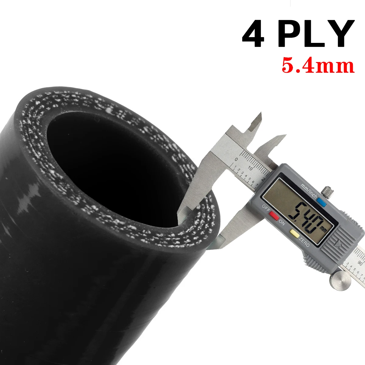 4ply For 90 Degree Elbow General Silicone Coolant Intercooler Pipe Tube Hose ID25mm 38mm 51mm 57mm 64mm 89mm 102mm
4ply For 90 Degree Elbow General Silicone Coolant Intercooler Pipe Tube Hose ID25mm 38mm 51mm 57mm 64mm 89mm 102mm