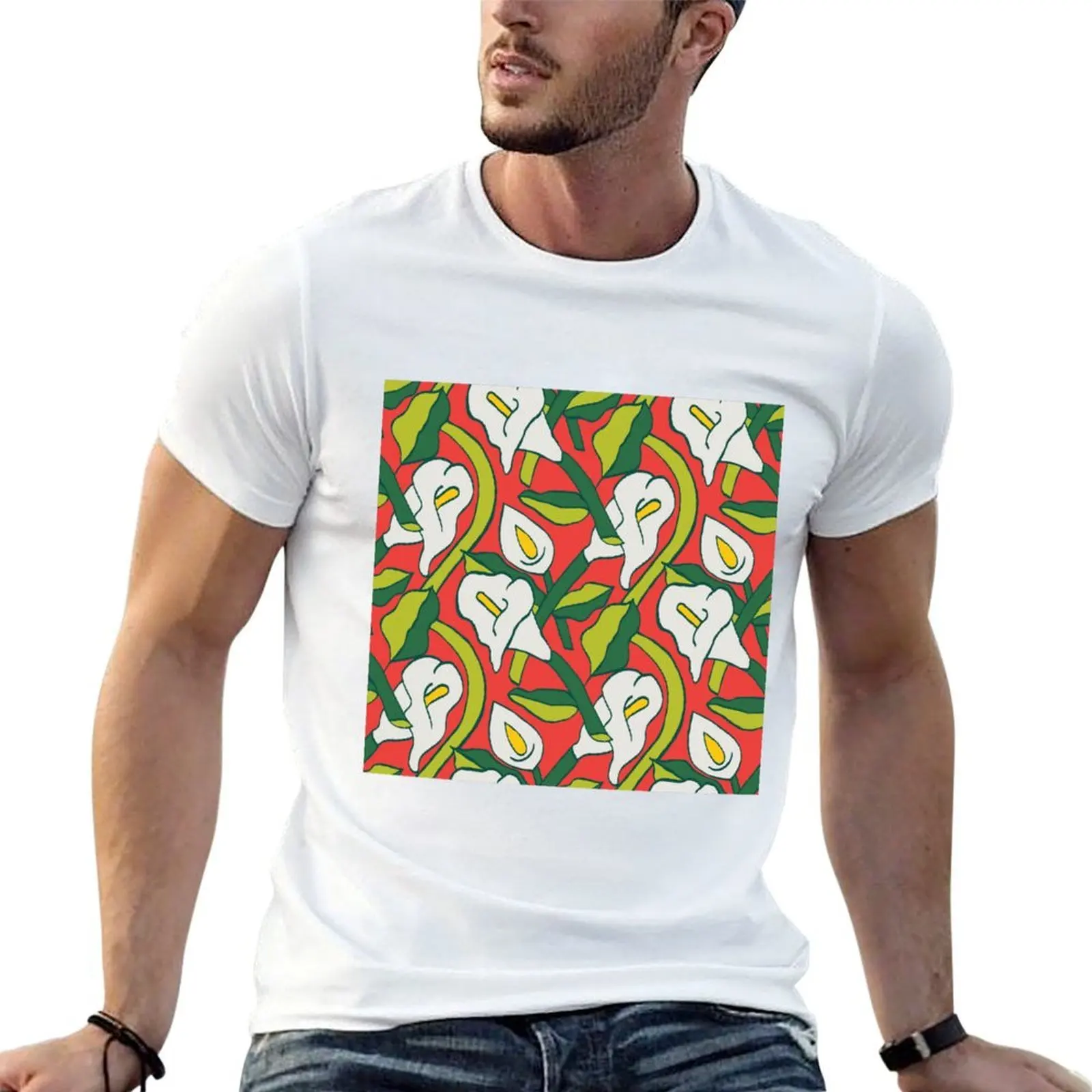 Calla Lilies T-Shirt t shirts cotton 100% cotton t shirt man man t shirt heavy cotton T-shirt
Calla Lilies T-Shirt t shirts cotton 100% cotton t shirt man man t shirt heavy cotton T-shirt