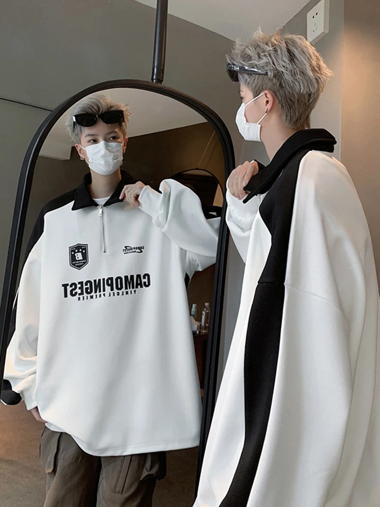 American Sle White f Zip Hoodie Men's Autumn Season Color Blo Long Sve T-irt Heavyweight Casual Outerwear
American Sle White f Zip Hoodie Men's Autumn Season Color Blo Long Sve T-irt Heavyweight Casual Outerwear