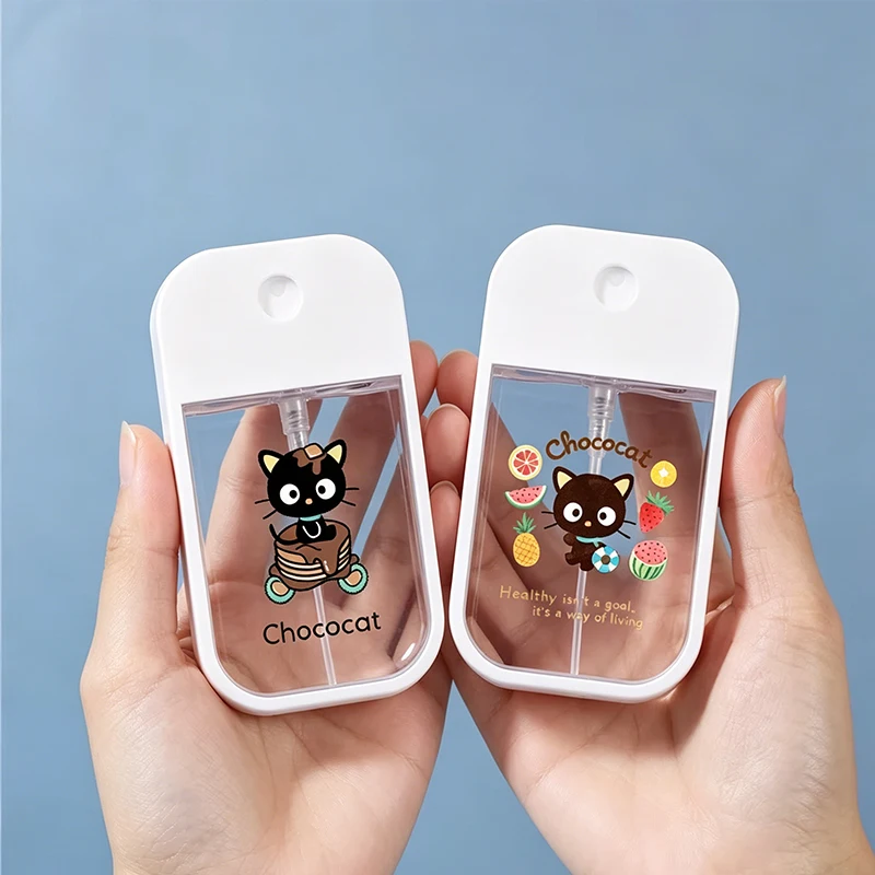 Sanrio Chococat 45ml Mini Card Spray Bottle Portable Refillable Hand Sanitizer Alcohol Bottles Cute Travel Sub-bottling Bottle
Sanrio Chococat 45ml Mini Card Spray Bottle Portable Refillable Hand Sanitizer Alcohol Bottles Cute Travel Sub-bottling Bottle