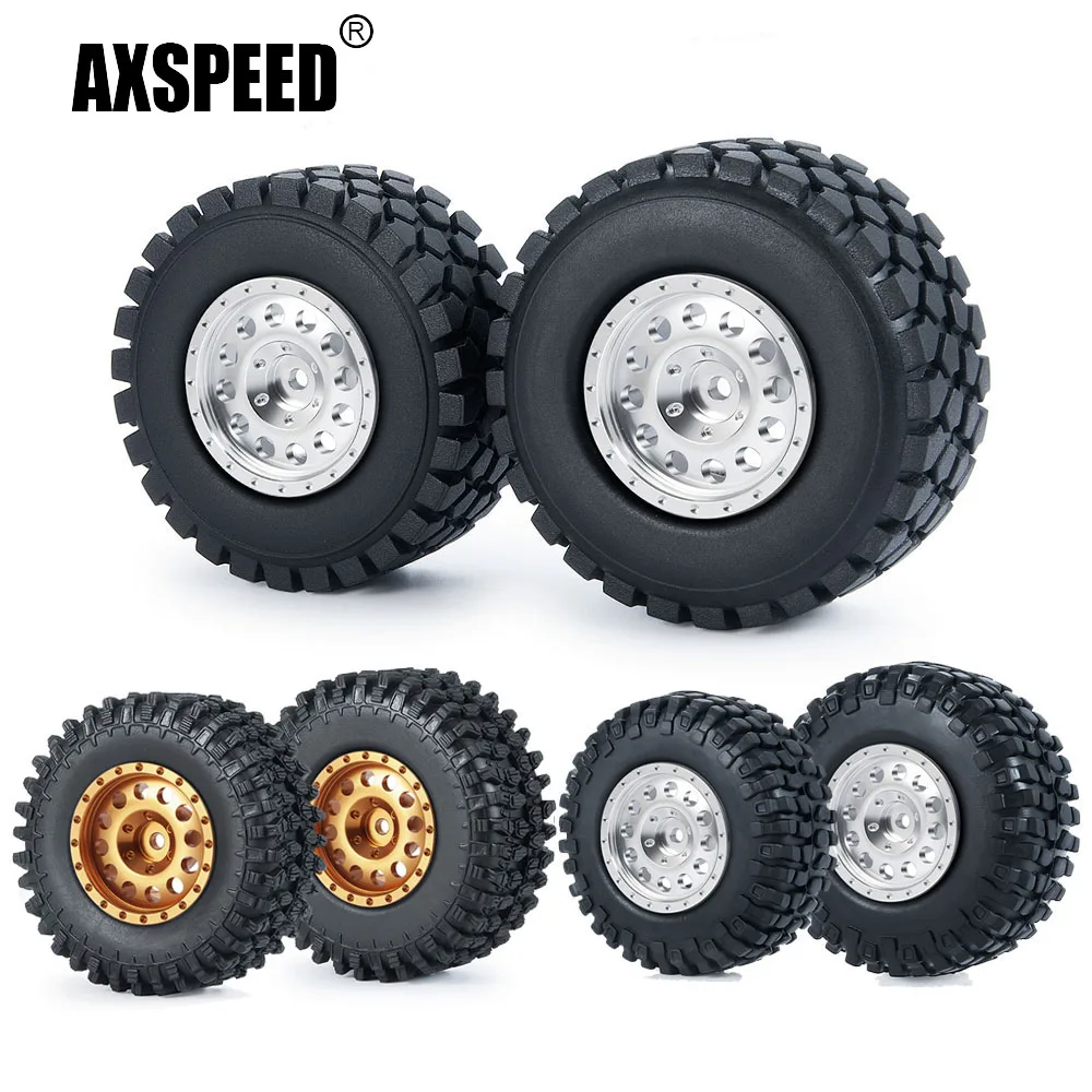 AXSPEED 4 шт. 1,0-дюймовые колесные диски из алюминиевого сплава с замком, резиновые шины для осевого SCX24 1/24 TRX-4M 1/18, детали модели автомобиля на гусеничном ходу
AXSPEED 4 шт. 1,0-дюймовые колесные диски из алюминиевого сплава с замком, резиновые шины для осевого SCX24 1/24 TRX-4M 1/18, детали модели автомобиля на гусеничном ходу