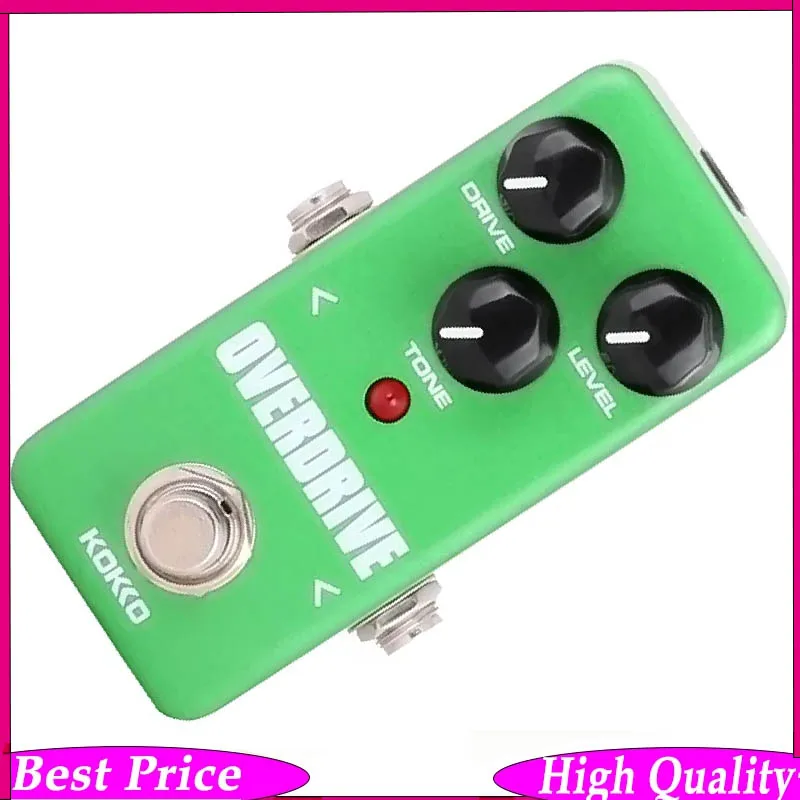 KOKKO Mini Overdrive Guitar Effect Pedal – Tube-Like Warm Overdrive Effect for Electric Guitar & Bass True Bypass,
KOKKO Mini Overdrive Guitar Effect Pedal – Tube-Like Warm Overdrive Effect for Electric Guitar & Bass True Bypass,
