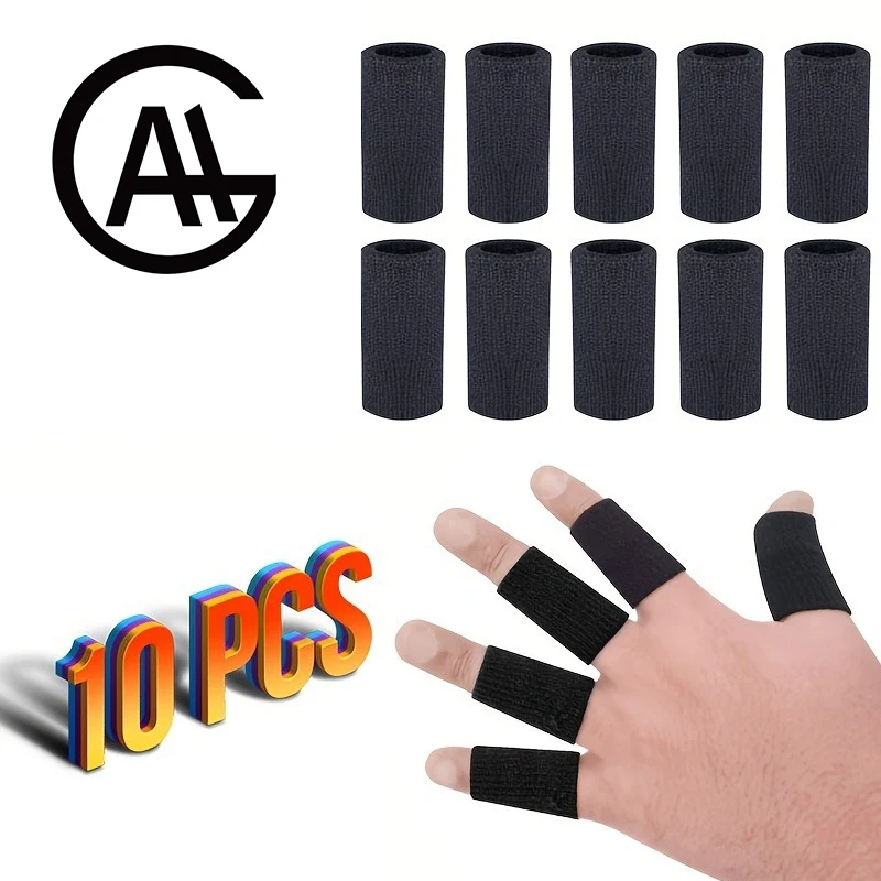 10Pcs/Set Finger Brace Splint Sleeve Thumb Support Protector Soft Comfortable Cushion for Basketball Volleyball Badminton Tennis
10Pcs/Set Finger Brace Splint Sleeve Thumb Support Protector Soft Comfortable Cushion for Basketball Volleyball Badminton Tennis