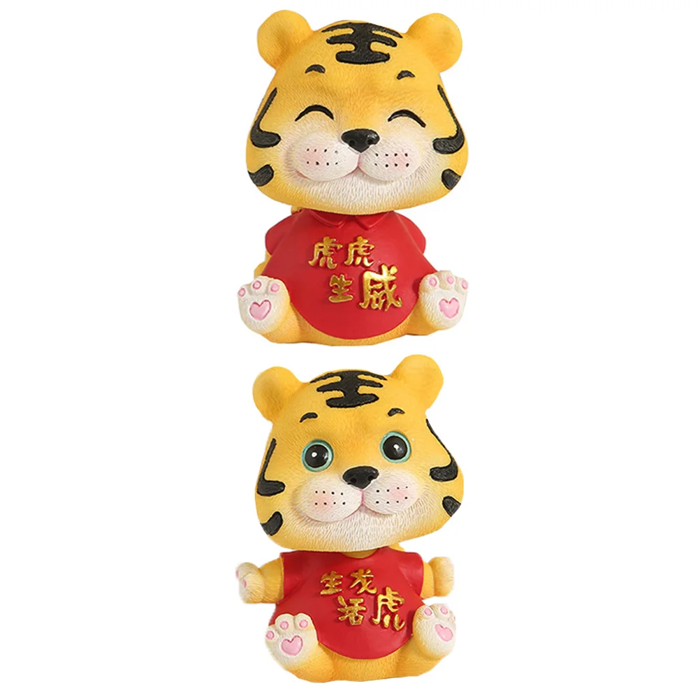 2pcs Tiger Ornaments Resin Cute Animal Decorations Car Home Garden Household Tabletop Auto Adorable Tiger-Shaped Home
2pcs Tiger Ornaments Resin Cute Animal Decorations Car Home Garden Household Tabletop Auto Adorable Tiger-Shaped Home