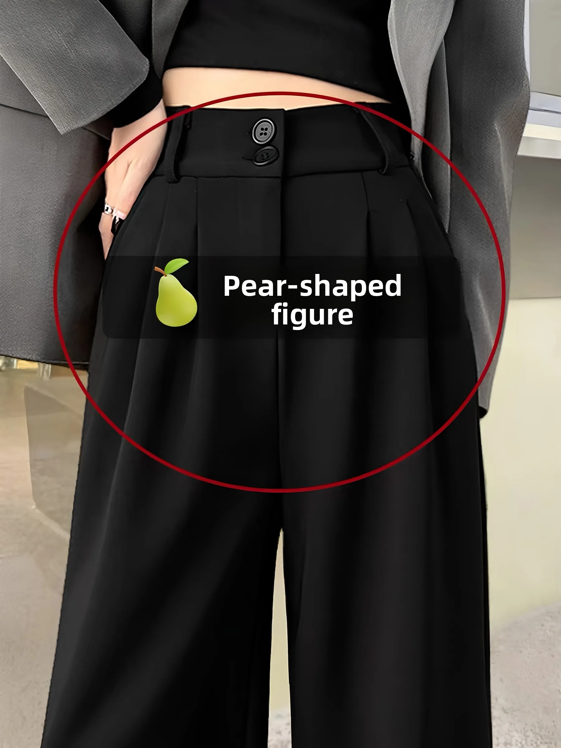 Slim Fit Casual Pants Women's Loose Straight Leg Wide Leg Casual West Pants High Waist Button Polyester Fiber B-Class Safety
Slim Fit Casual Pants Women's Loose Straight Leg Wide Leg Casual West Pants High Waist Button Polyester Fiber B-Class Safety