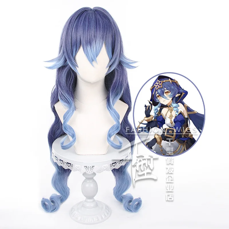 Genshin Impact Layla Cosplay Wig 100cm Game Genshin Layla Cosplay Synthetic Hair Halloween Party Wig+Wig Cap
Genshin Impact Layla Cosplay Wig 100cm Game Genshin Layla Cosplay Synthetic Hair Halloween Party Wig+Wig Cap