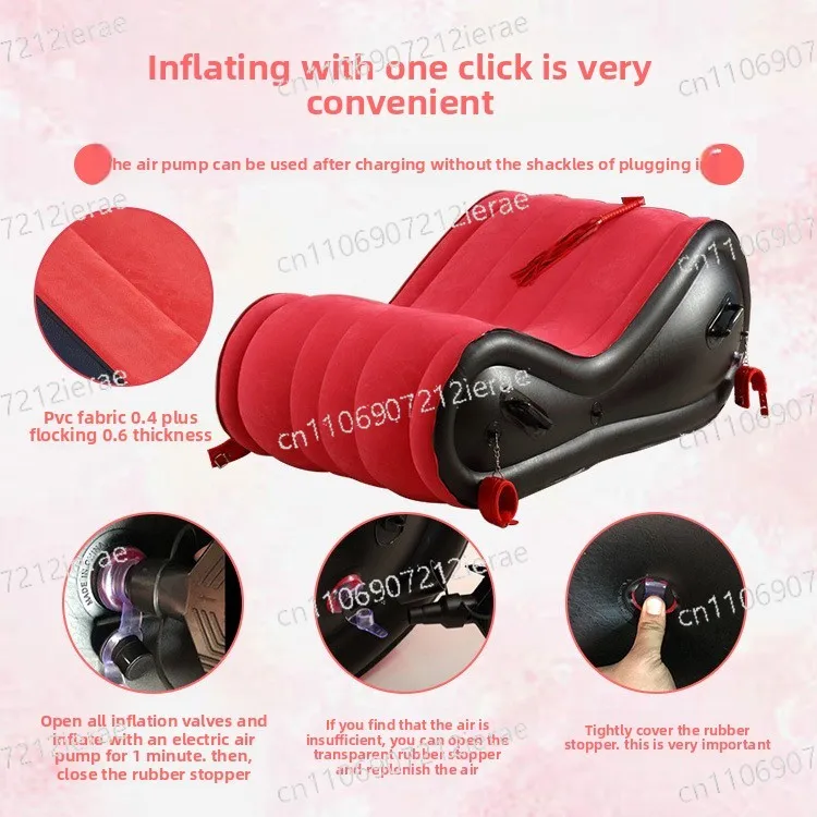 Inflatable Sofa Couple Auxiliary Stool Bedroom Adult Inflatable Sofa
Inflatable Sofa Couple Auxiliary Stool Bedroom Adult Inflatable Sofa