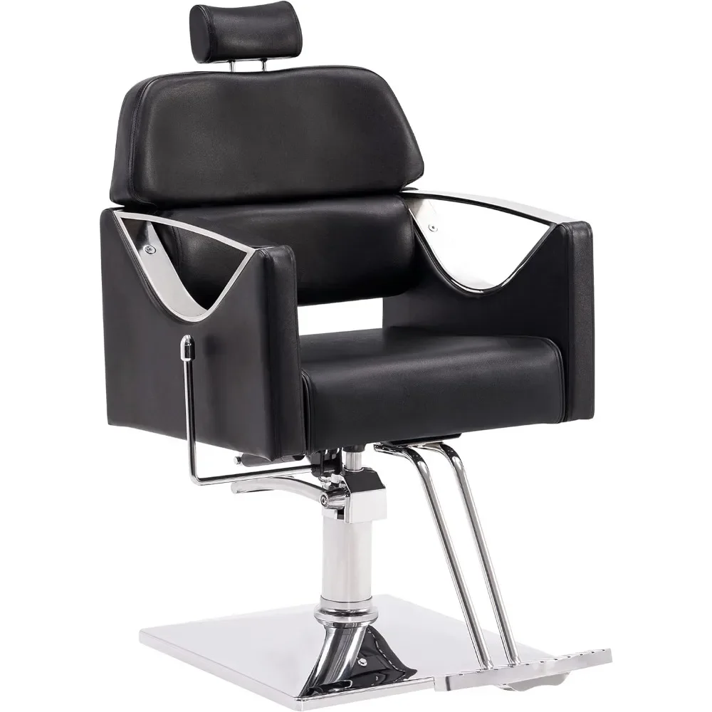 Classic Recliner Leathern Barber Chair Heavy Duty Hair Spa Salon Styling Beauty Equipment 3126 (Black)
Classic Recliner Leathern Barber Chair Heavy Duty Hair Spa Salon Styling Beauty Equipment 3126 (Black)