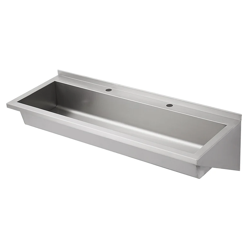 304 stainless steel extended sink outdoor washbasin wall-mounted kindergarten sink
304 stainless steel extended sink outdoor washbasin wall-mounted kindergarten sink