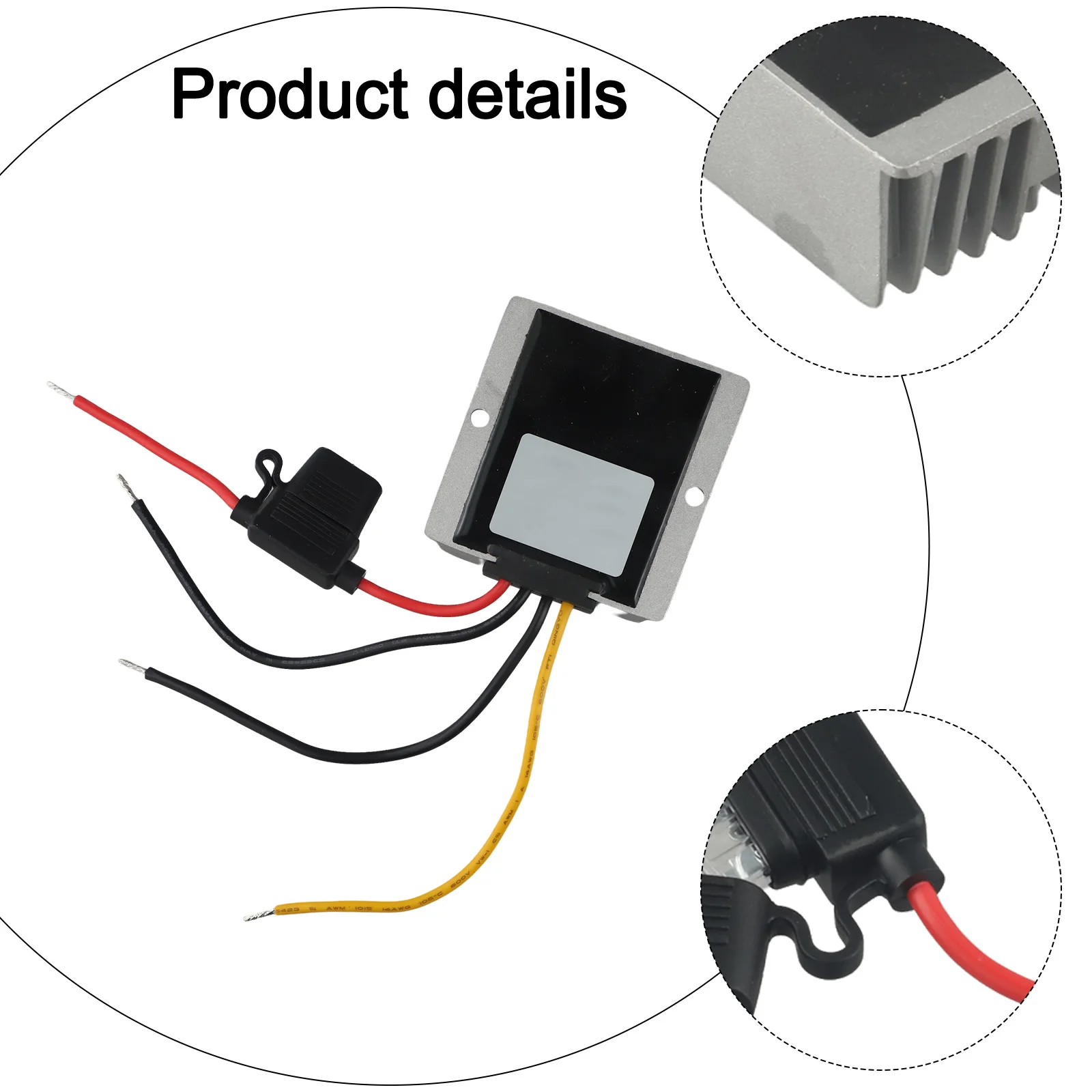 1pc 20A 240W DC 24V 36V 48V To DC 12V Step Down Converter Waterproof IP67 With Fuse Step-down Power Converter Ower Regulators
1pc 20A 240W DC 24V 36V 48V To DC 12V Step Down Converter Waterproof IP67 With Fuse Step-down Power Converter Ower Regulators