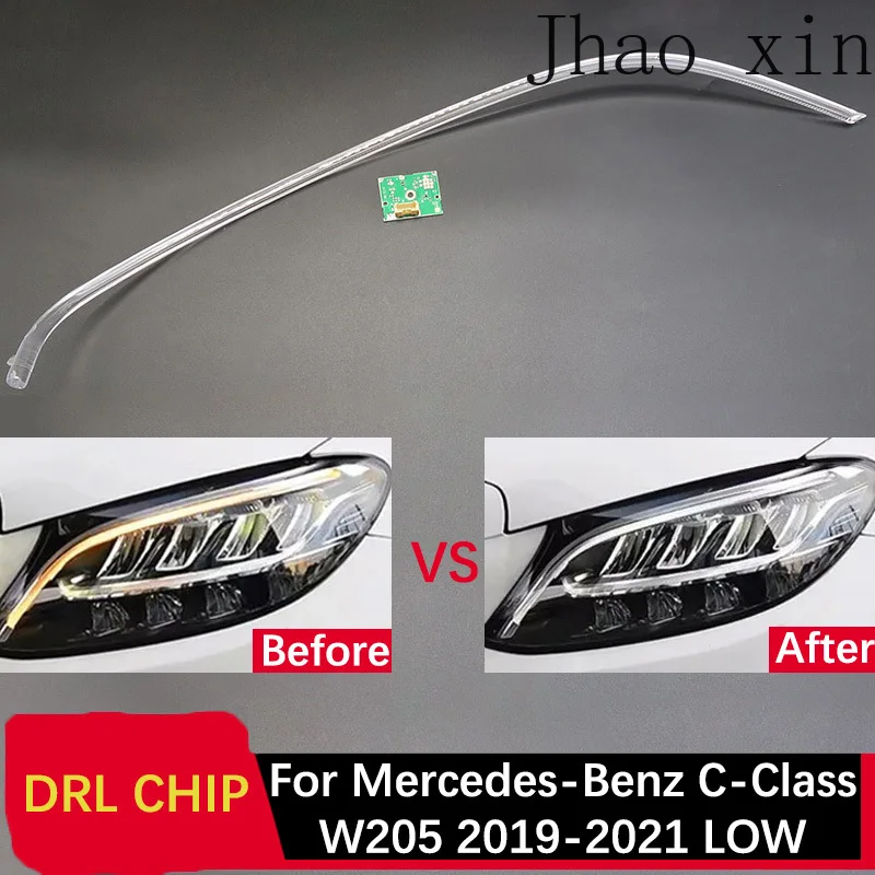 Lamp Tube Car Headlights DRL CHIP Tube Ballast Circuit Board Angel Eye for Mercedes-Benz C-Class W205 White Lights 2019-2021 LOW
Lamp Tube Car Headlights DRL CHIP Tube Ballast Circuit Board Angel Eye for Mercedes-Benz C-Class W205 White Lights 2019-2021 LOW