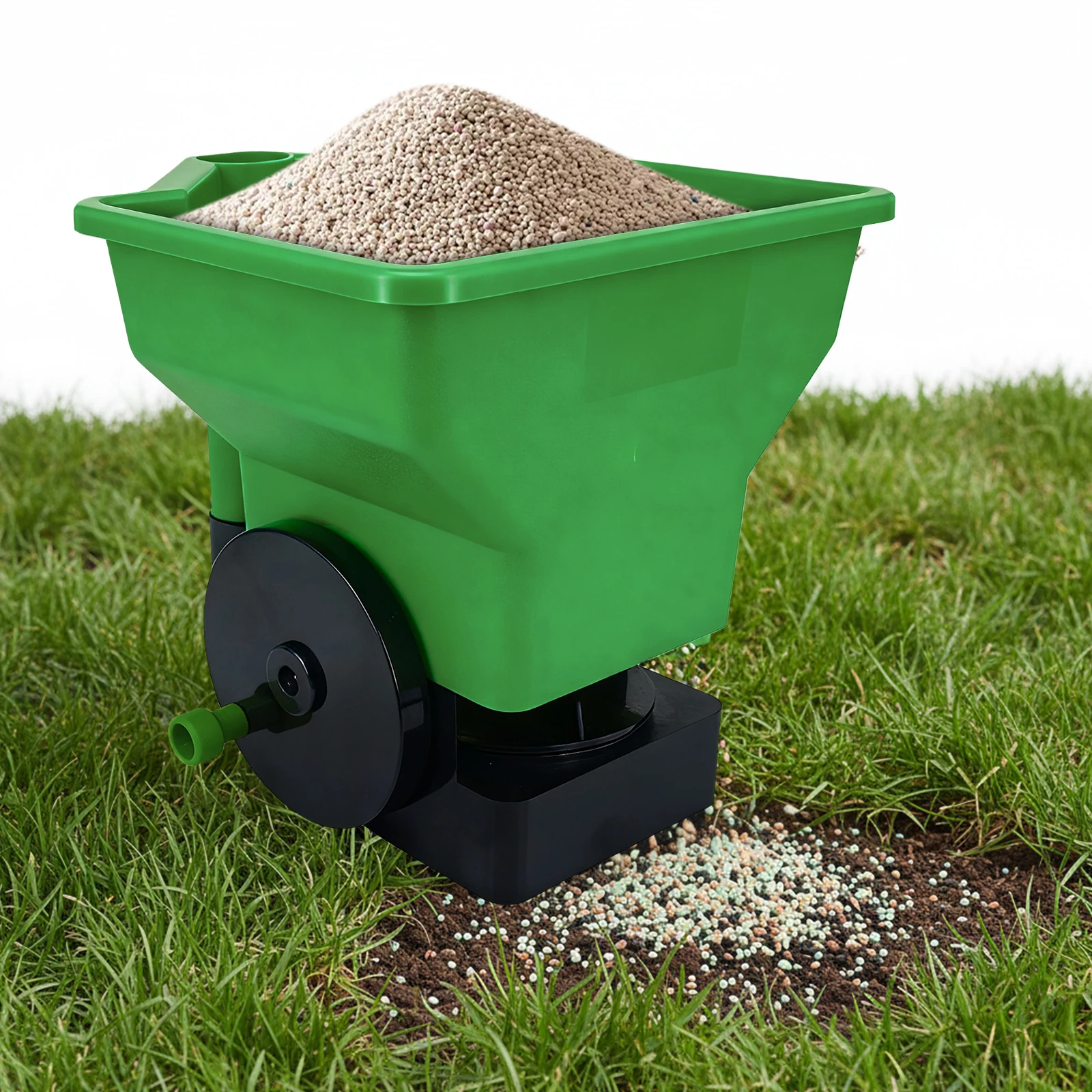 Multi-Purpose Rotary Spreader with Adjustable Crank Handy Lawn Seed Spreader for Grass Seed/Fertilizer/Ice Melt
Multi-Purpose Rotary Spreader with Adjustable Crank Handy Lawn Seed Spreader for Grass Seed/Fertilizer/Ice Melt