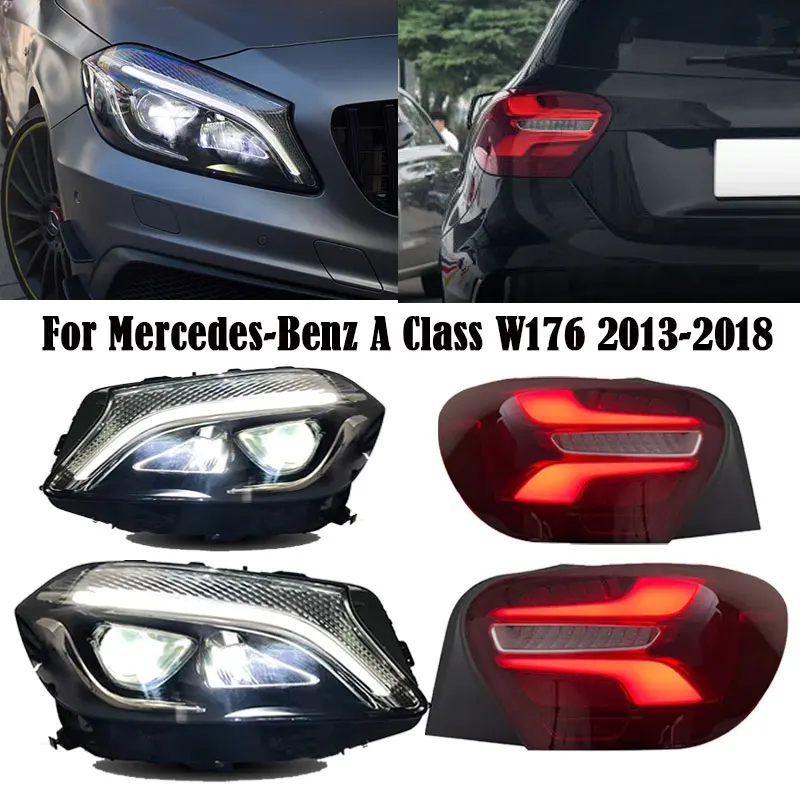 led Headlight with Taillights For Mercedes Benz A180 A200 W176 2013-2018 Refit Assembly LED DRL Dynamic Turn Signal Light
led Headlight with Taillights For Mercedes Benz A180 A200 W176 2013-2018 Refit Assembly LED DRL Dynamic Turn Signal Light
