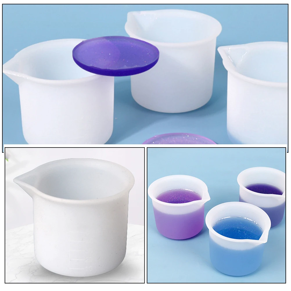 8pcs Silicone Measuring Cups with Spout for DIY Resin Mixing Epoxy Tools Kit Paint Crafts Making Tools Measuring Holder
8pcs Silicone Measuring Cups with Spout for DIY Resin Mixing Epoxy Tools Kit Paint Crafts Making Tools Measuring Holder