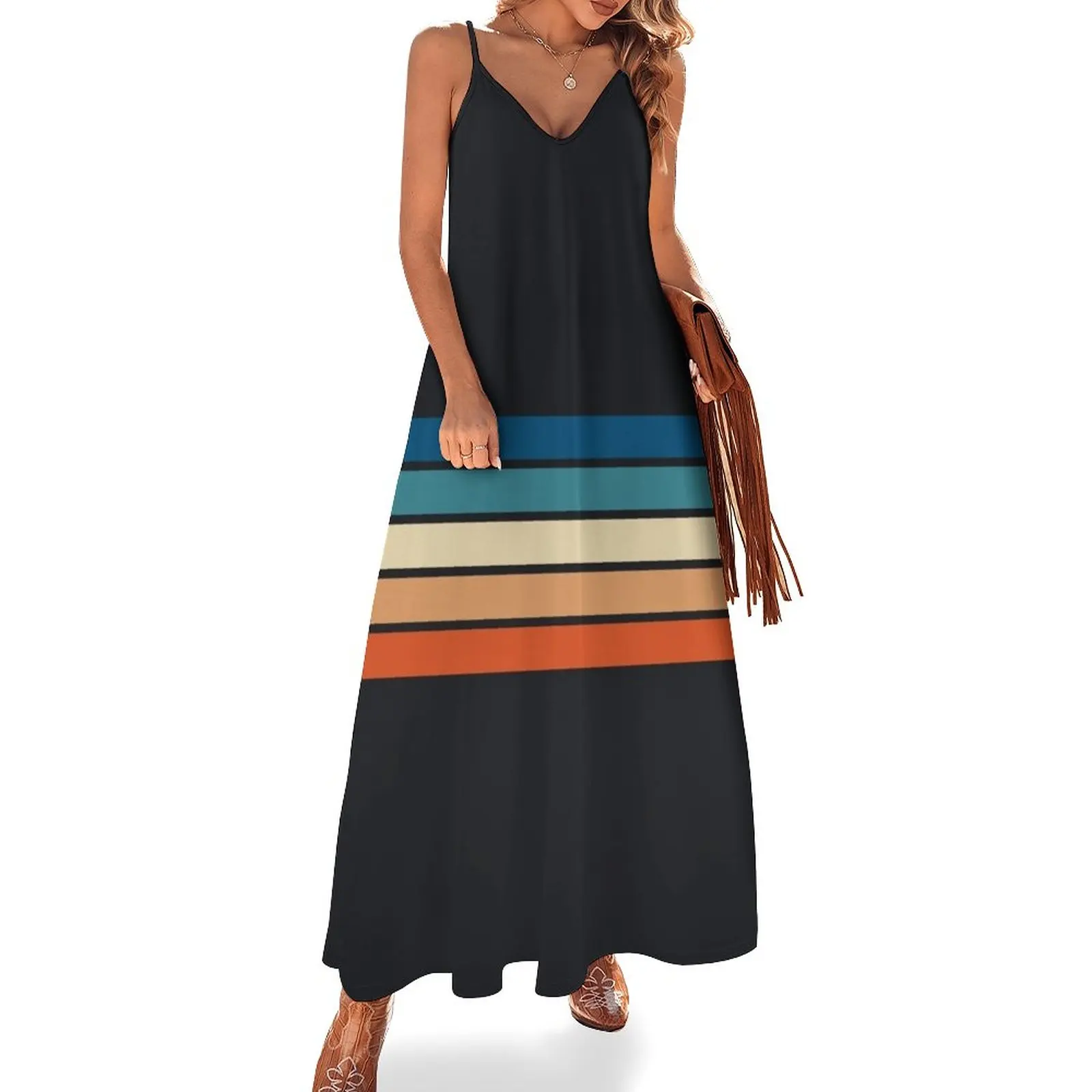 70s Vintage Retro Stripes Sleeveless Dress dresses for womens 2023 luxury woman evening dress summer dresses ladies 2023
70s Vintage Retro Stripes Sleeveless Dress dresses for womens 2023 luxury woman evening dress summer dresses ladies 2023