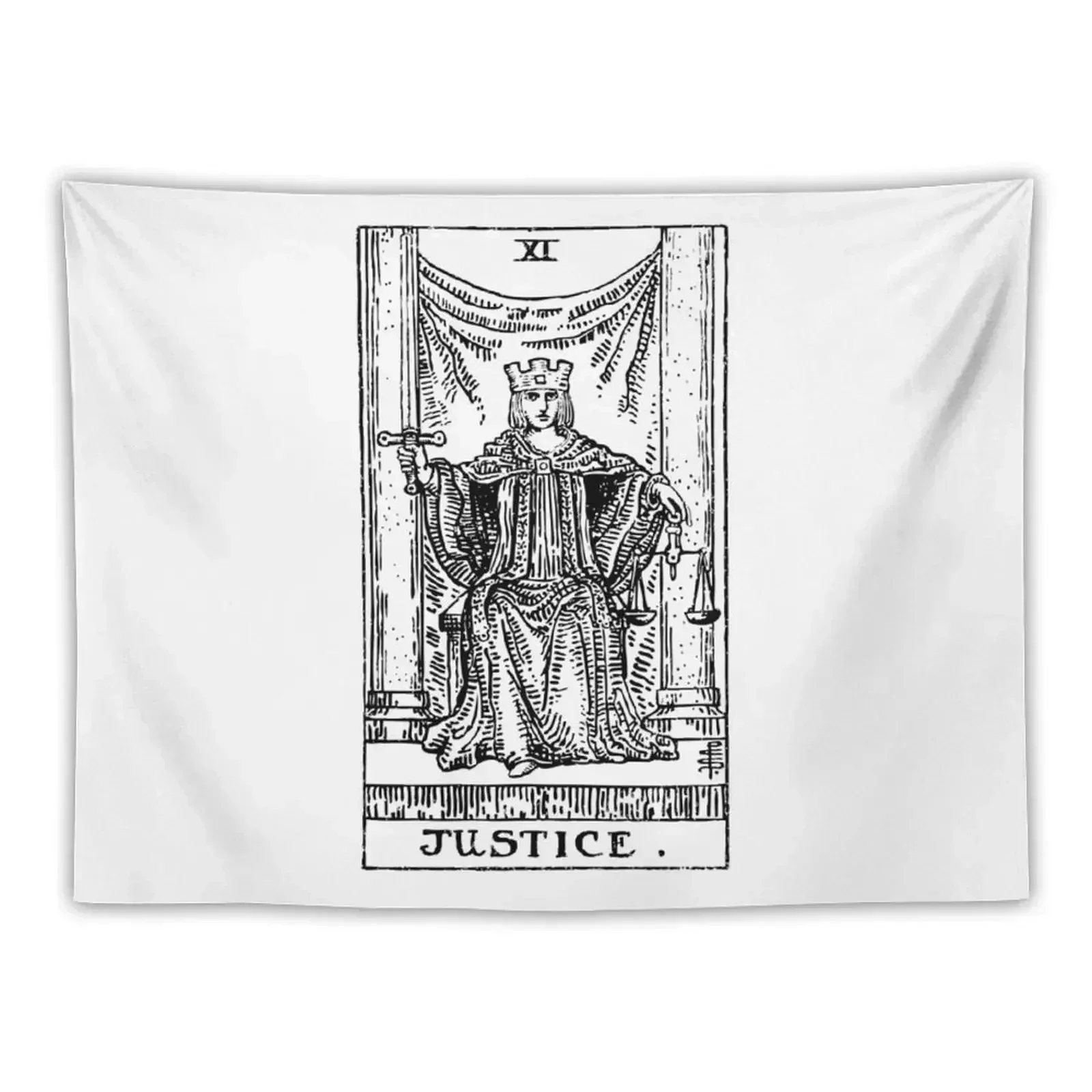 Tarot Card : Justice black & white Tapestry Aesthetic Room Decor Room Decor Room Decorations Aesthetic Tapestry
Tarot Card : Justice black & white Tapestry Aesthetic Room Decor Room Decor Room Decorations Aesthetic Tapestry