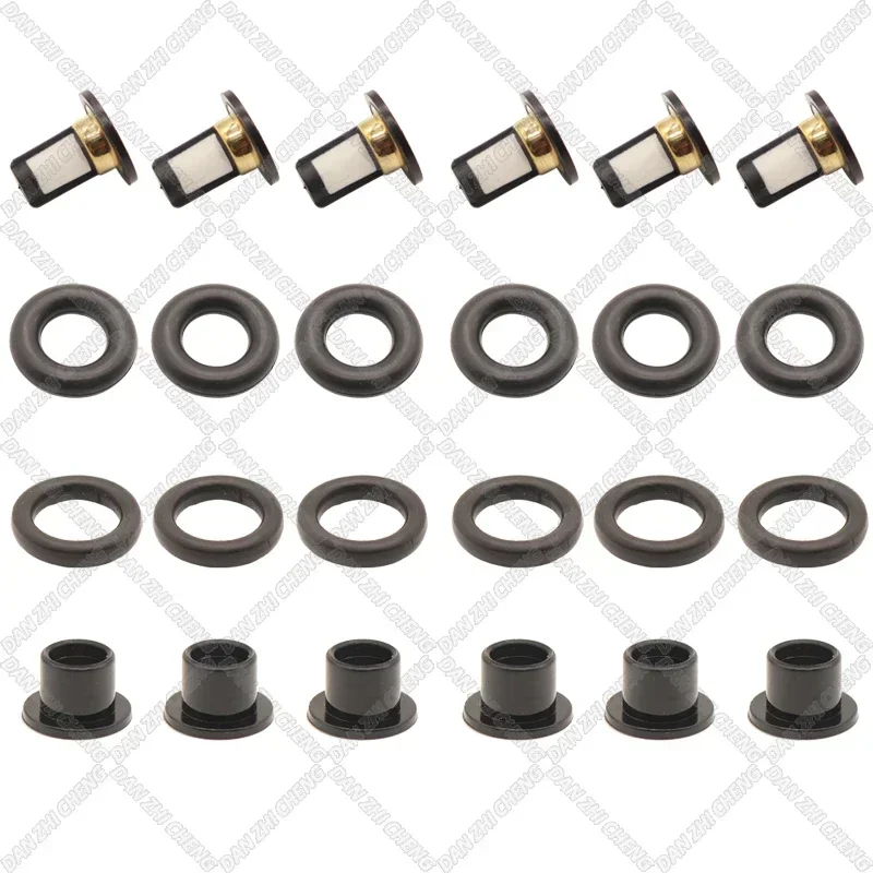 6 set For 16600-95F0A Nissan Almera Classic 1.6 16V N17 FBY10F0 Fuel Injector Service Repair Kit Filters Orings Seals Grommets
6 set For 16600-95F0A Nissan Almera Classic 1.6 16V N17 FBY10F0 Fuel Injector Service Repair Kit Filters Orings Seals Grommets