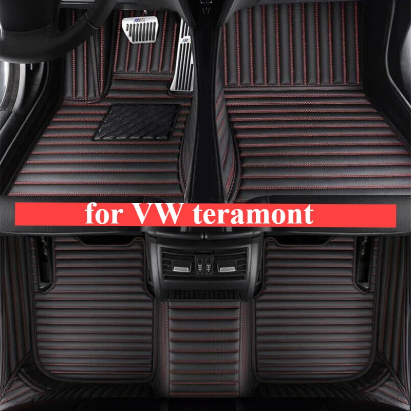 Custom Car Floor Mats for VW teramont 2017-2024 All Weather Autom Leather Carpets Auto Interior Accessories Truck Foot Cover
Custom Car Floor Mats for VW teramont 2017-2024 All Weather Autom Leather Carpets Auto Interior Accessories Truck Foot Cover