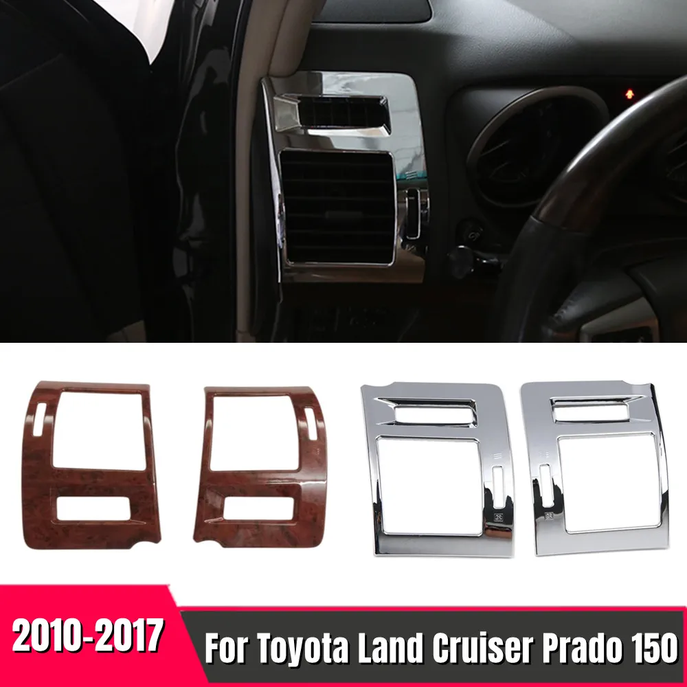 For Toyota Land Cruiser Prado 150 J15 2010 2011-017 ABS Wood grain Interior Modification Air Conditioning Outlet Accessories
For Toyota Land Cruiser Prado 150 J15 2010 2011-017 ABS Wood grain Interior Modification Air Conditioning Outlet Accessories