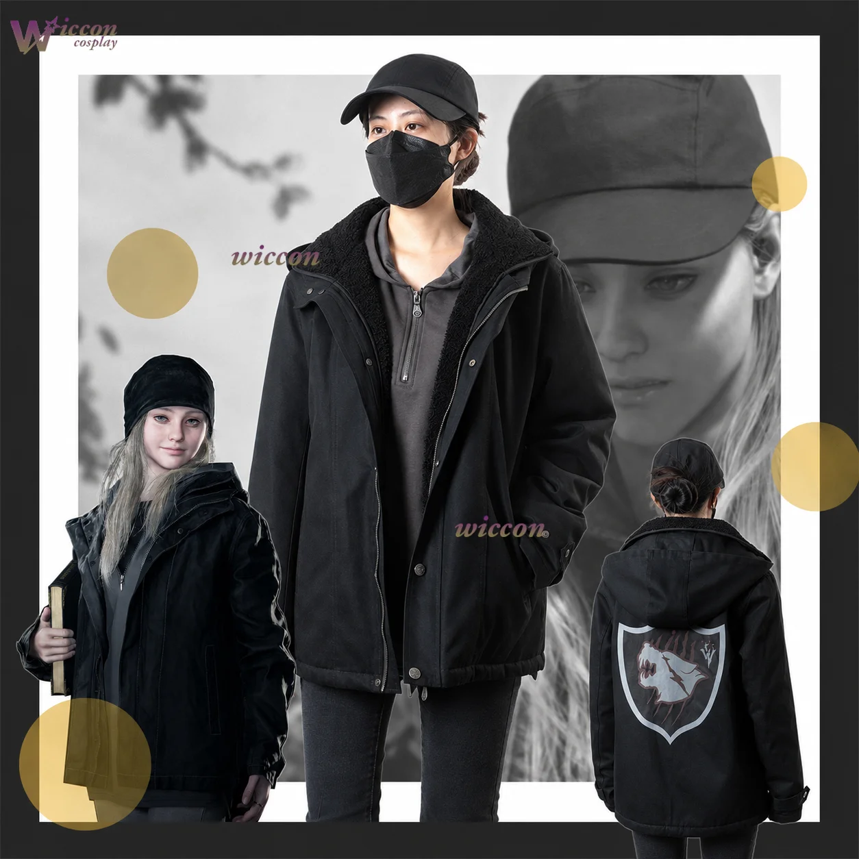 Resident ReV Rosemary Rose Winters Cosplay Hound Wolf Squad Uniforms Evil Village Unisex Jacket Alpha Halloween Game Costumes
Resident ReV Rosemary Rose Winters Cosplay Hound Wolf Squad Uniforms Evil Village Unisex Jacket Alpha Halloween Game Costumes