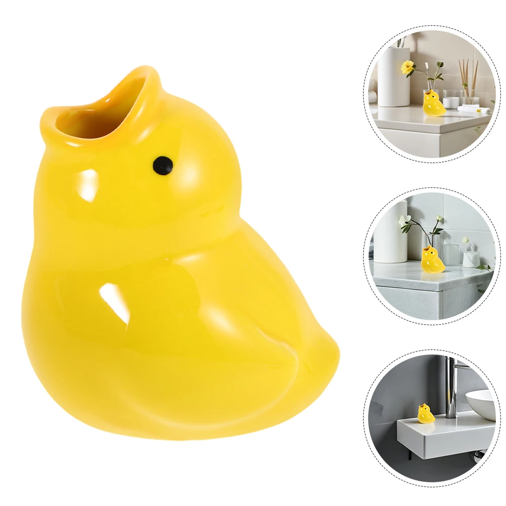 2 Pcs Toothbrush Holder Ceramic Mini Cartoon Duck Stand Travel Organizer Bathroom Desktop Storage Kawaii Animal
2 Pcs Toothbrush Holder Ceramic Mini Cartoon Duck Stand Travel Organizer Bathroom Desktop Storage Kawaii Animal