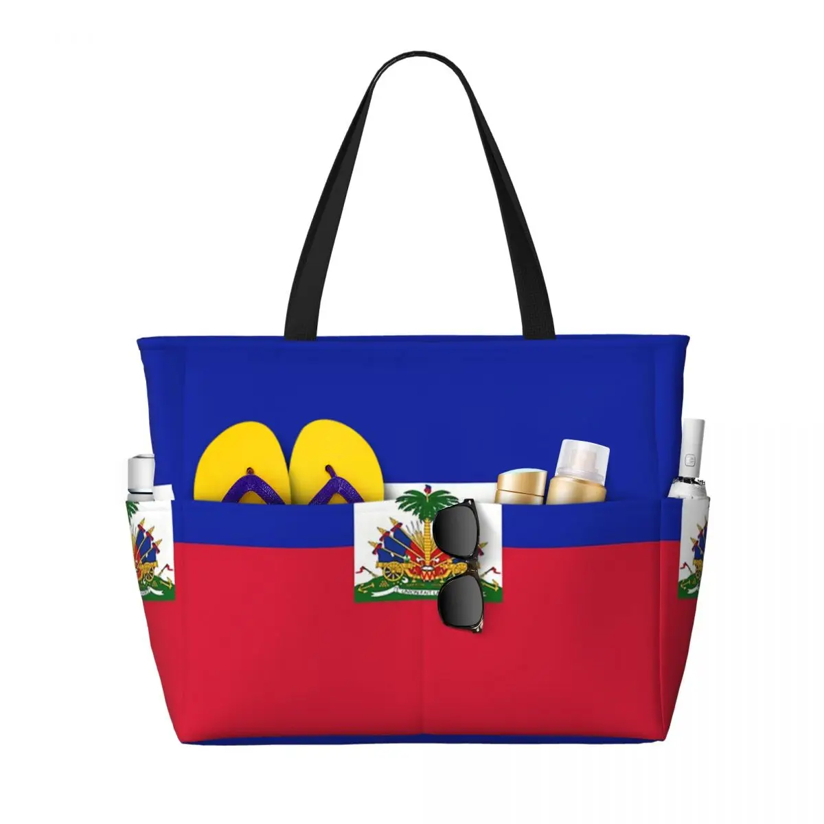 Haiti Flag Print Beach Tote Bag Sport Gym Yoga Duffle Large Tote Bag Women Travel Bag Fitness bag
Haiti Flag Print Beach Tote Bag Sport Gym Yoga Duffle Large Tote Bag Women Travel Bag Fitness bag