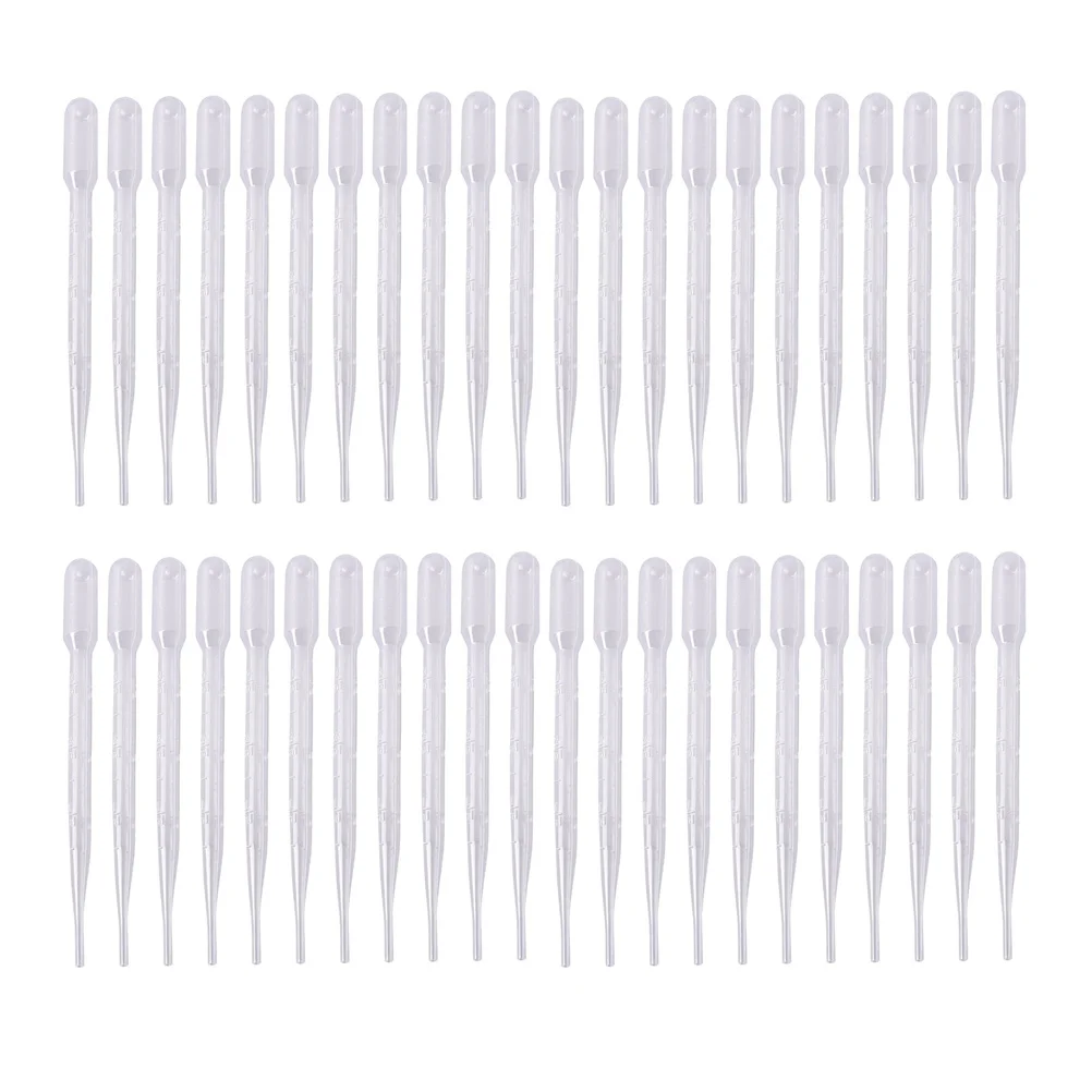 300pcs 3Ml Plastic Transparent Pipettes Disposable Scale Dropper For Lab Testing Transfer Essential Oils Cosmetics
300pcs 3Ml Plastic Transparent Pipettes Disposable Scale Dropper For Lab Testing Transfer Essential Oils Cosmetics