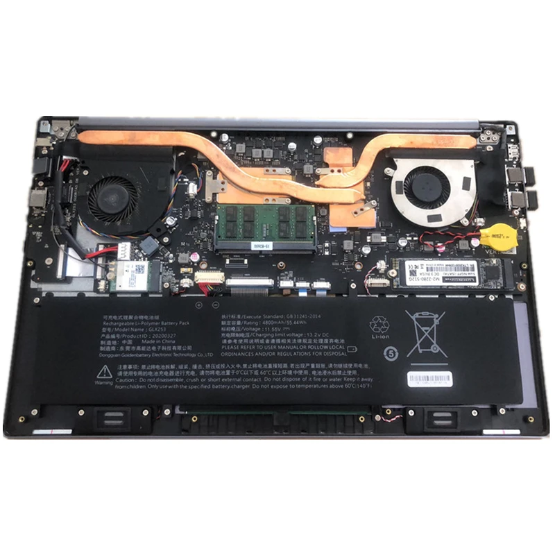 Для Ninkear 16 Pro GLX253 GLX253-3S1P 11,4 В 57 Втч 5000 мАч аккумулятор для ноутбука Ninkear N16 Pro
Для Ninkear 16 Pro GLX253 GLX253-3S1P 11,4 В 57 Втч 5000 мАч аккумулятор для ноутбука Ninkear N16 Pro