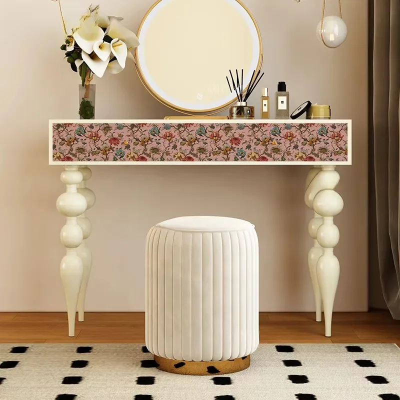 Beige Nordic Vanity Desk Organizers Nightstand Wooden Beauty Vanity Desk Bedroom Makeup Luxury Schminktisch Furniture Home
Beige Nordic Vanity Desk Organizers Nightstand Wooden Beauty Vanity Desk Bedroom Makeup Luxury Schminktisch Furniture Home