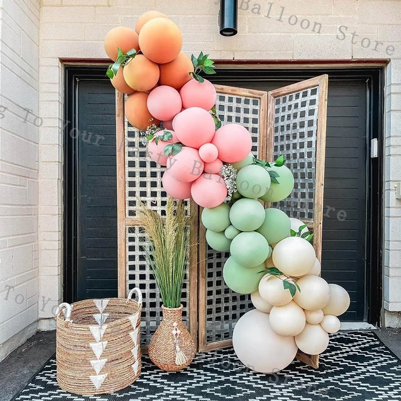 58PCS Retro Green Pink Latex Balloons Garland Arch Kit Baby Shower Balloon Kids Birthday Party Decorations Wedding Supplies
58PCS Retro Green Pink Latex Balloons Garland Arch Kit Baby Shower Balloon Kids Birthday Party Decorations Wedding Supplies
