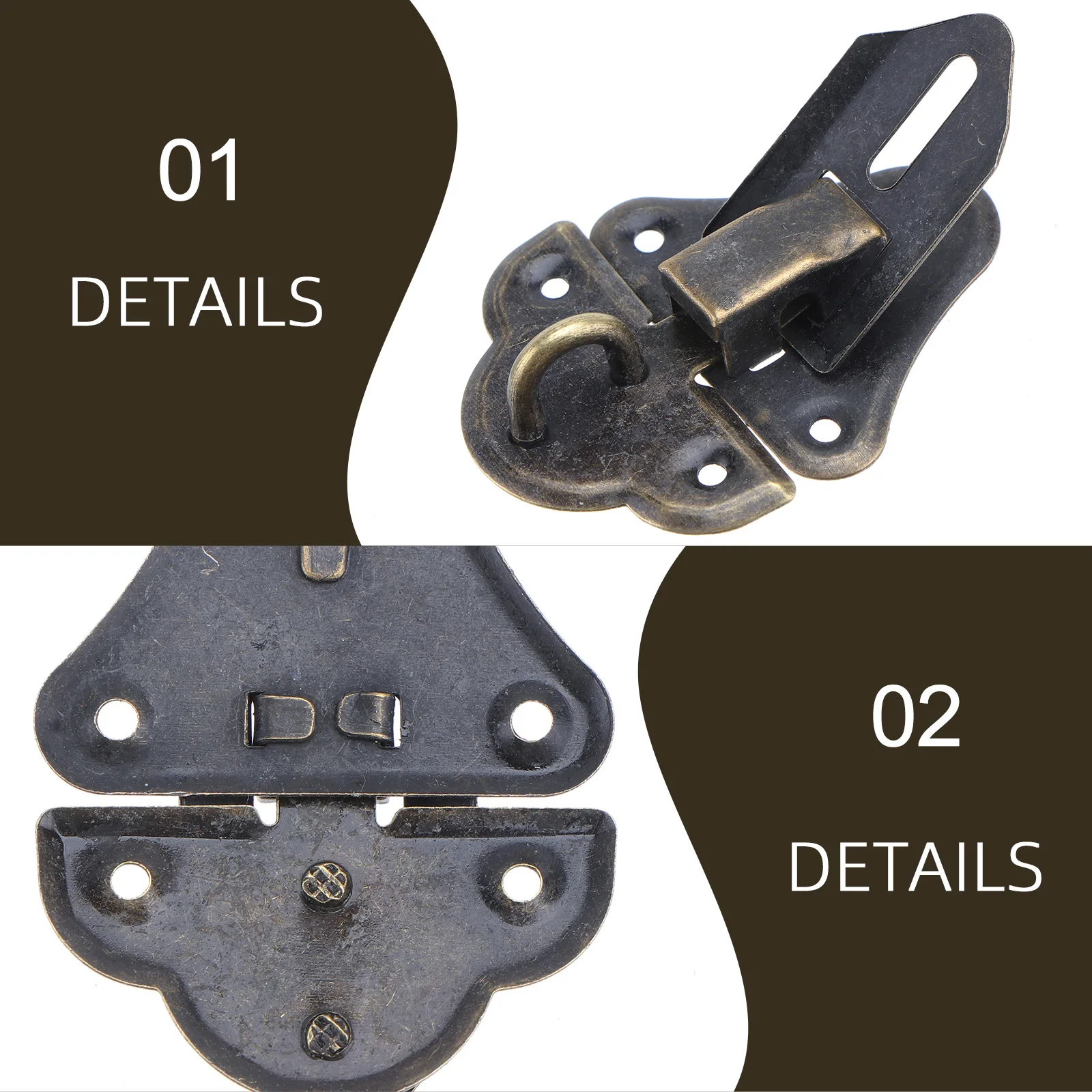 10Pcs Stylish Iron Antique Bronze Locks For Jewelry Box And Cabinet Decorative Furniture Hardware
10Pcs Stylish Iron Antique Bronze Locks For Jewelry Box And Cabinet Decorative Furniture Hardware
