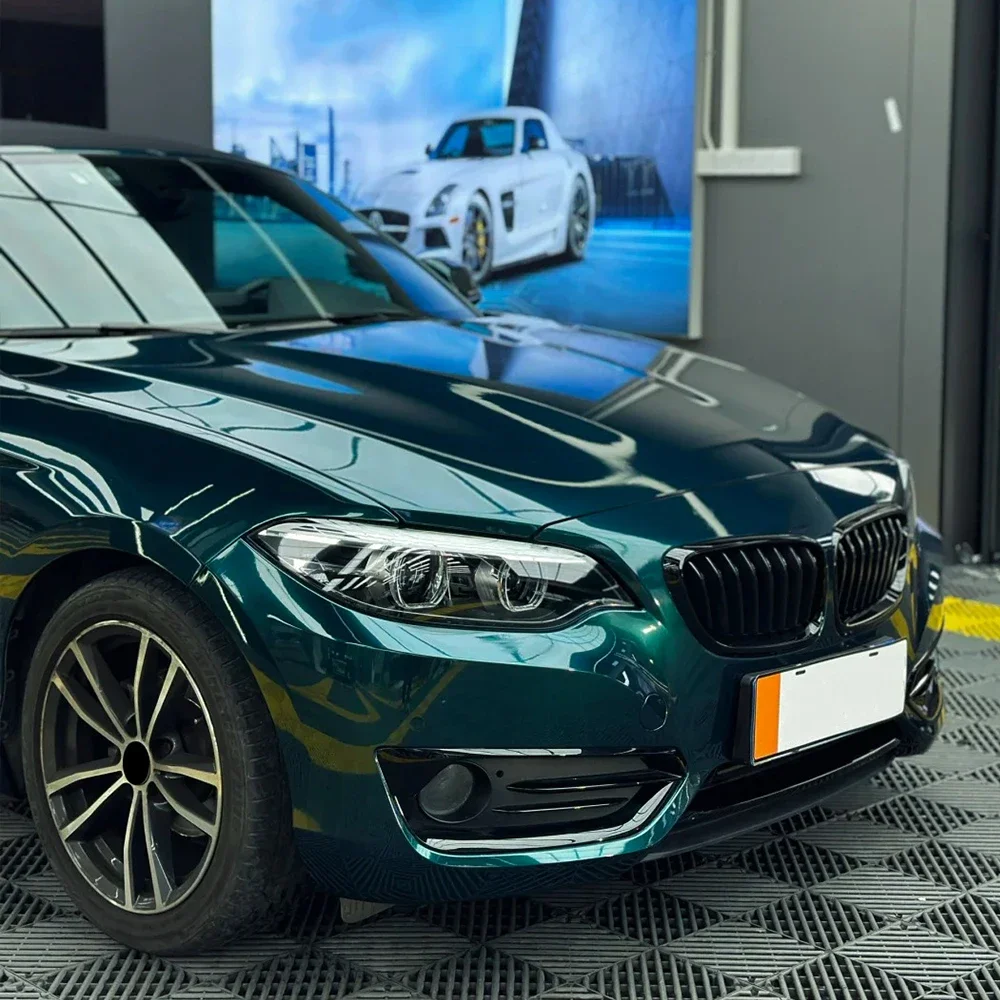 PET British Racing Green Metallice Car Vinyl Film Auto Wrap Decal With Air Release Technology Motorcycle Car Body Decoration
PET British Racing Green Metallice Car Vinyl Film Auto Wrap Decal With Air Release Technology Motorcycle Car Body Decoration
