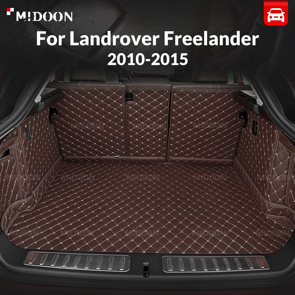 Автомобильный коврик в багажник с полным покрытием для Land Rover Freelander 2010-2015, защита от загрязнений, вкладыш для багажного отсека, аксессуары для интерьера
Автомобильный коврик в багажник с полным покрытием для Land Rover Freelander 2010-2015, защита от загрязнений, вкладыш для багажного отсека, аксессуары для интерьера