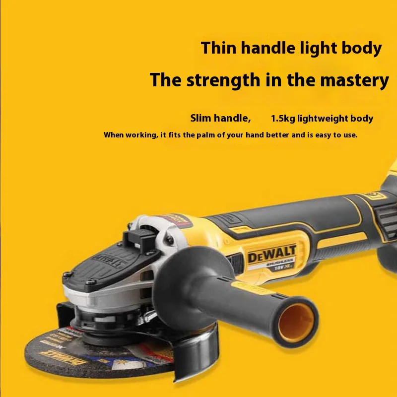 DEWALT DCG405 100mm125mm M14 flat head angle grinder bare machine tool cutting machine brushless 20V lithium battery Power tools
DEWALT DCG405 100mm125mm M14 flat head angle grinder bare machine tool cutting machine brushless 20V lithium battery Power tools