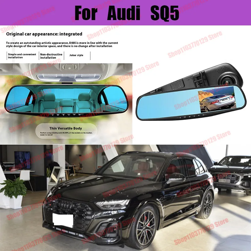 For Audi SQ5 High definition dual lens driving recorder with front and rear dual recording reverse images Car dvr
For Audi SQ5 High definition dual lens driving recorder with front and rear dual recording reverse images Car dvr