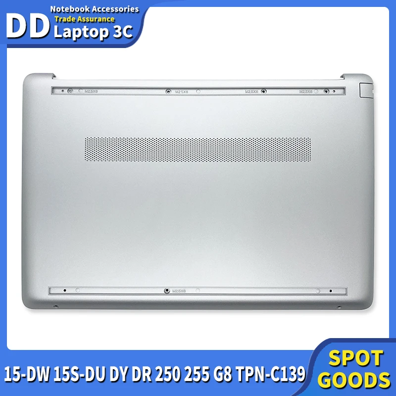 NEW Bottom Case For HP 15-DW 15S-DU DY DR 250 255 G8 TPN-C139 Laptop Bottom Base Case Back Cover Lower Housing L52007-001 Silver
NEW Bottom Case For HP 15-DW 15S-DU DY DR 250 255 G8 TPN-C139 Laptop Bottom Base Case Back Cover Lower Housing L52007-001 Silver